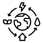 Net-zero strategy Icon